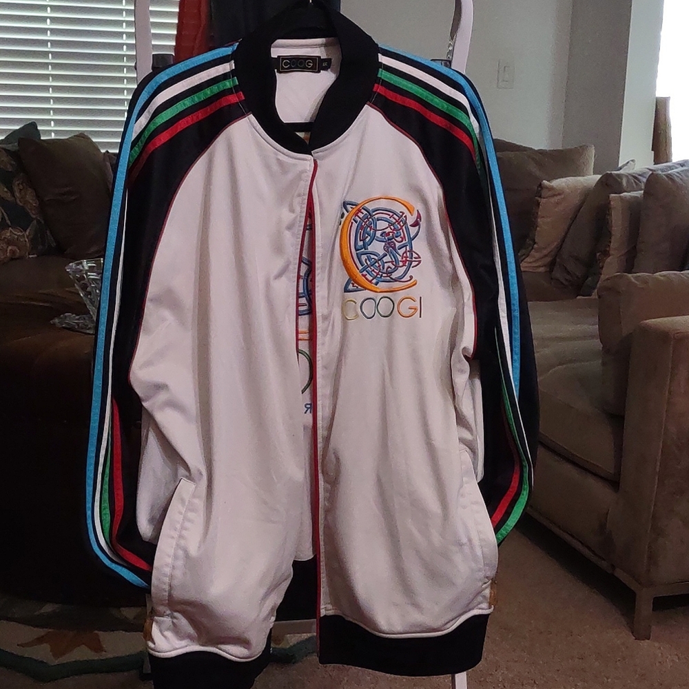 VINTAGE AUTHENTIC COOGI Multicolorful Track Jacket